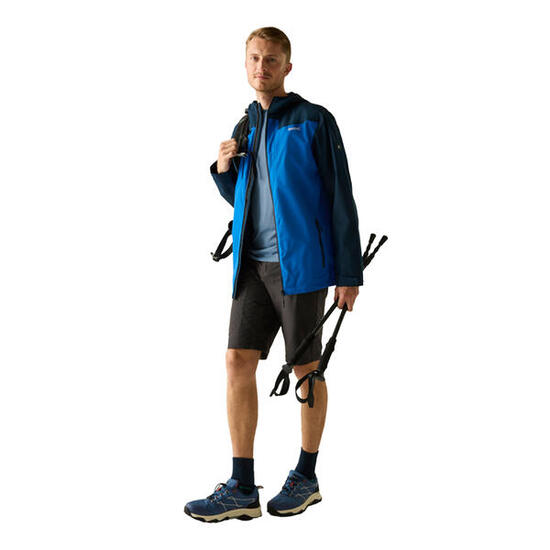 Veste Imperméable À Capuche CALDERDALE Homme (Bleu / Bleu Marine)
