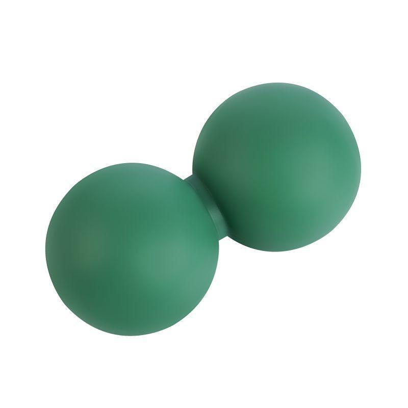 Hardy Duo Double Massage Roller (Green) One Size