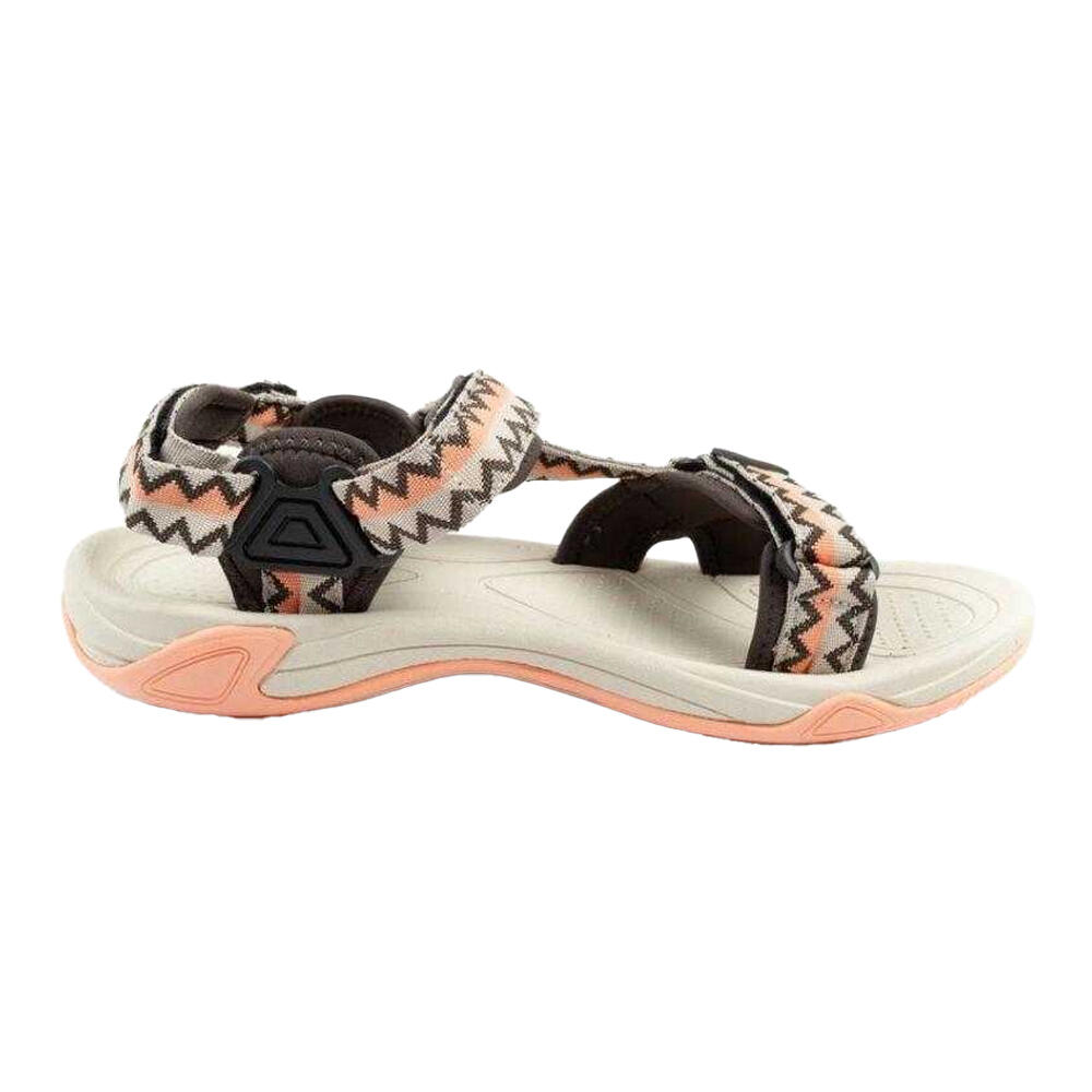 Sandalias Hamal Senderismo para Mujer Beige, Naranja 3/4