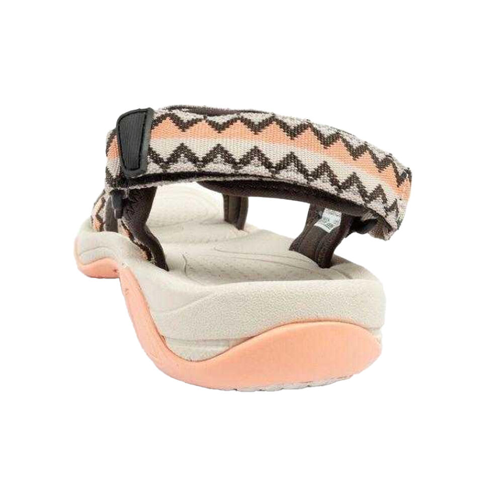 Sandalias Hamal Senderismo para Mujer Beige, Naranja 2/4