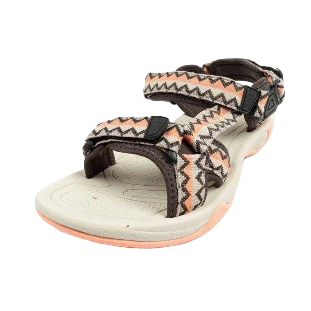 Sandalias Hamal Senderismo para Mujer Beige, Naranja 4/4
