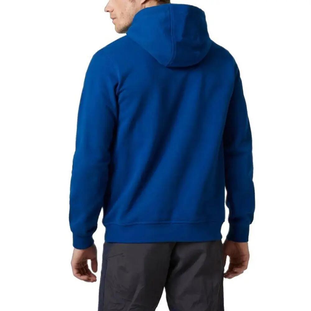 Sweat À Capuche Motif/style Logo Homme (Bleu Marine) 2/2