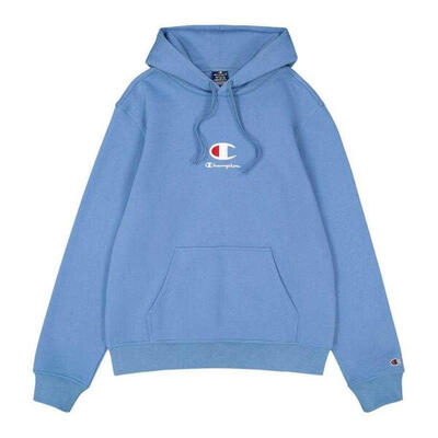 Heren logo standaard hoodie (blauw)