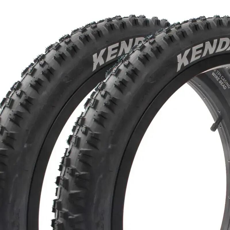 BMX Tyre Set KENDA AMRAK 20 Inch x 2.20 Inch Black