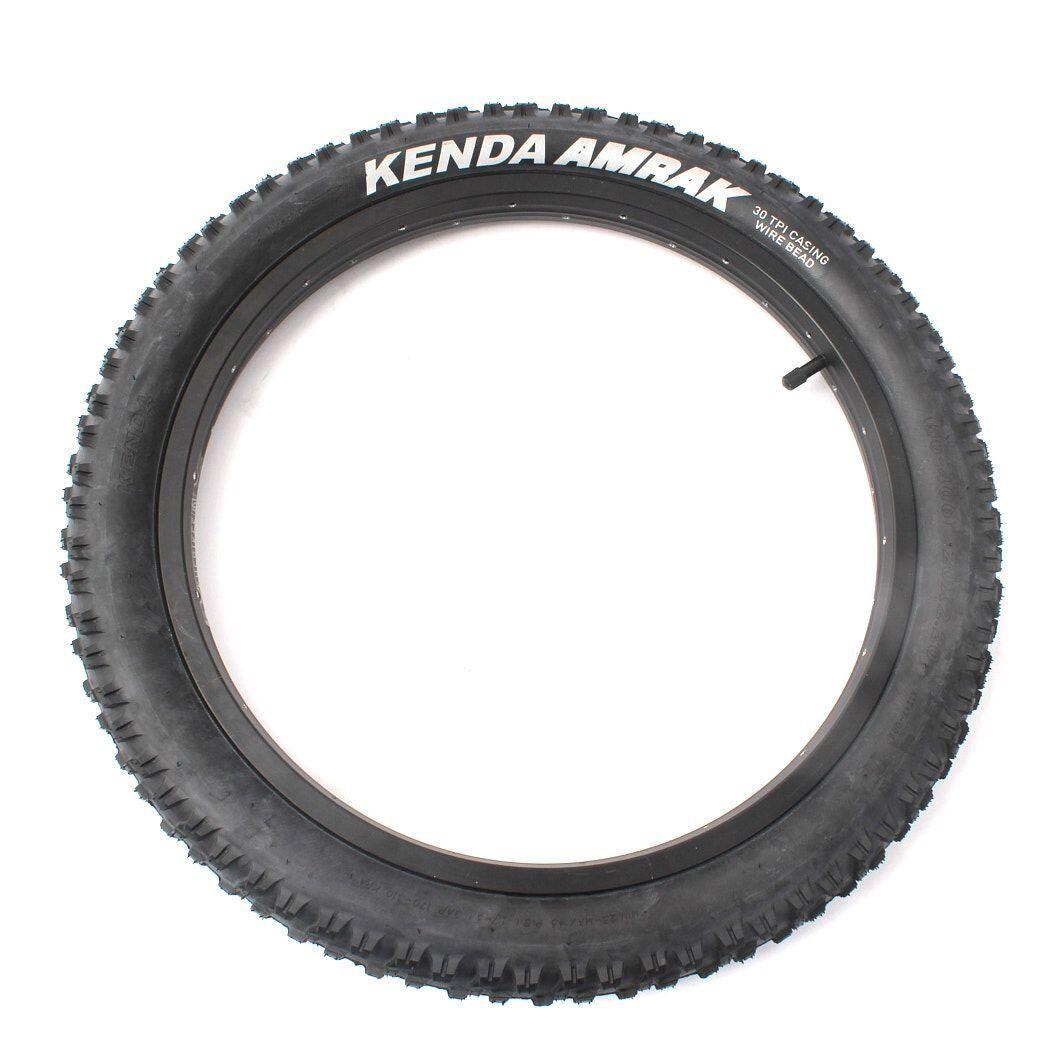 Set di pneumatici BMX KENDA AMRAK 20 pollici x 2,20 pollici nero + camera d’aria 6/7