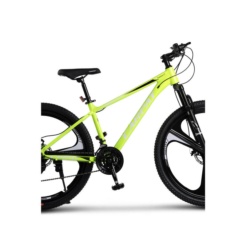 Bicicleta MTB , roata 27.5 inch din magneziu, verde