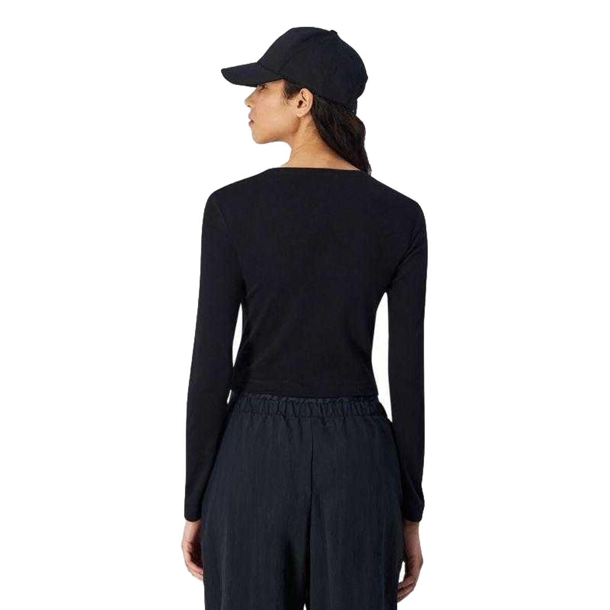 Crop Top para Mujer Negro 3/5