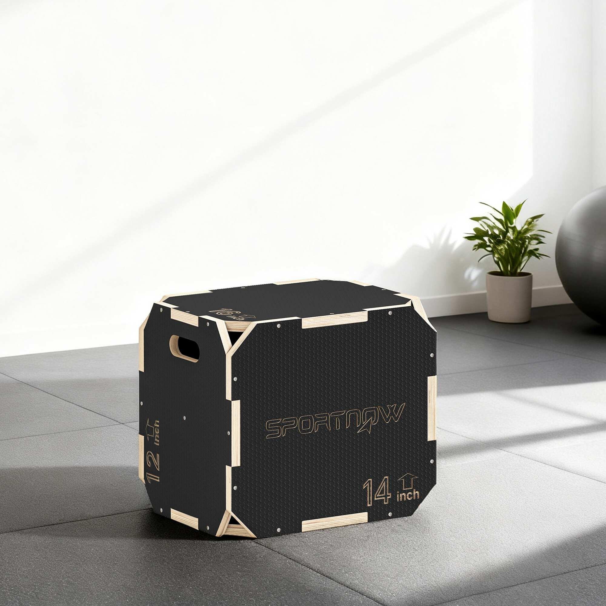 Caixa Pliométrica SPORTNOW Preto 2/5