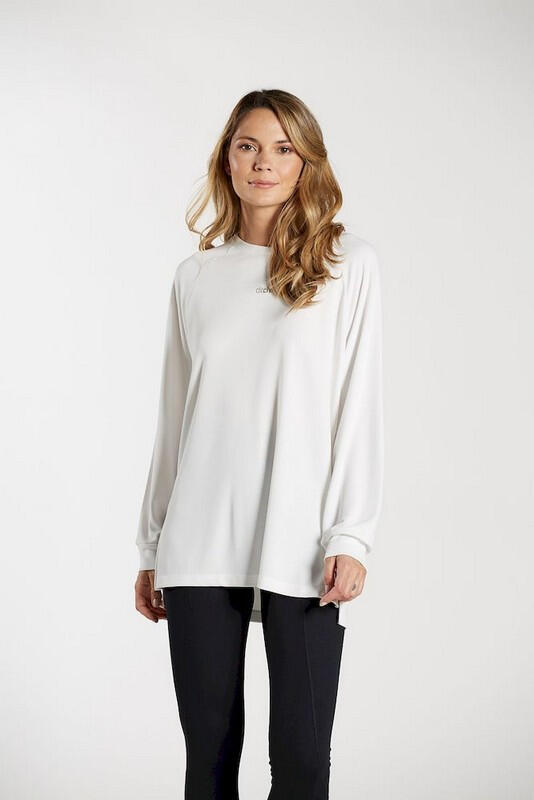 Sudadera Fitness Mujer Ditchil Sweat Intelligent Blanco 5/7