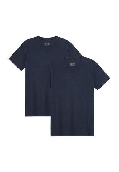 T‑shirt homme col rond en modal, doux, lot de 3