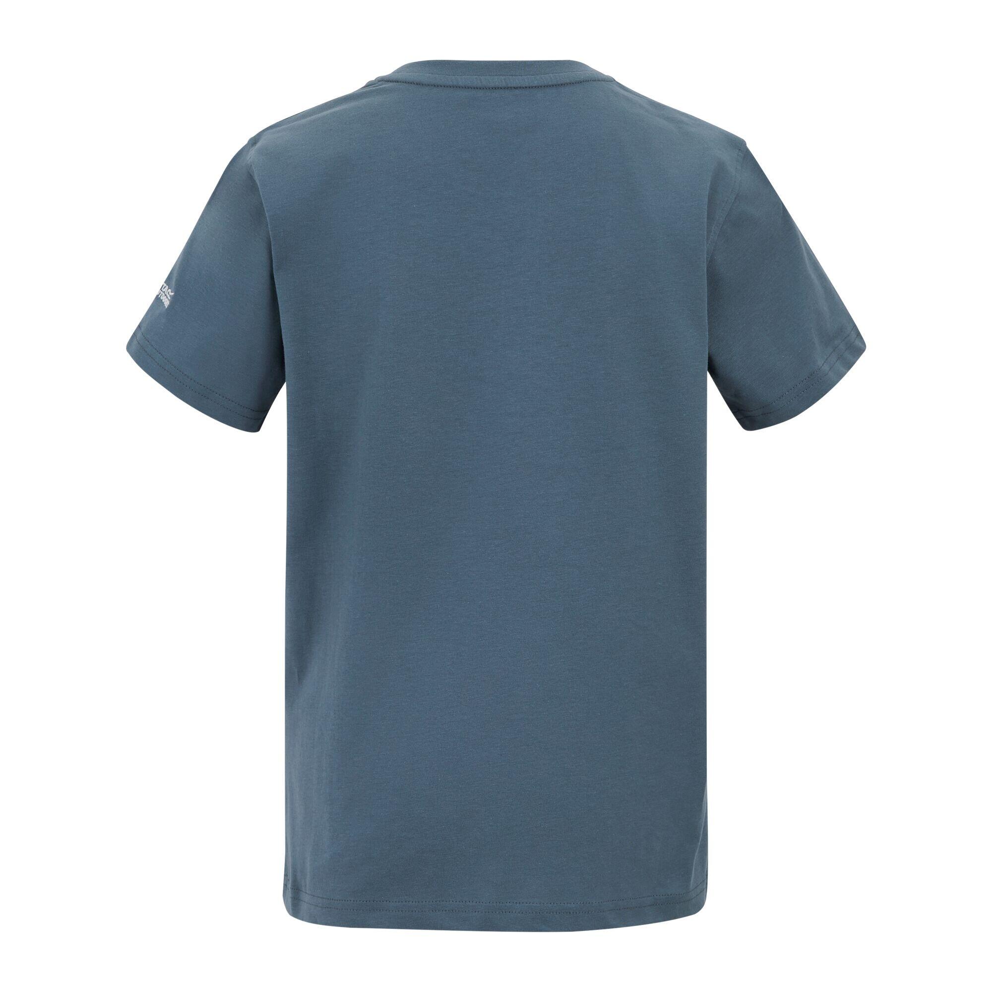 Tshirt Motif/style Graphique BOSLEY FOR EVERY ADVENTURE Enfant (Bleu De Chine) 2/4
