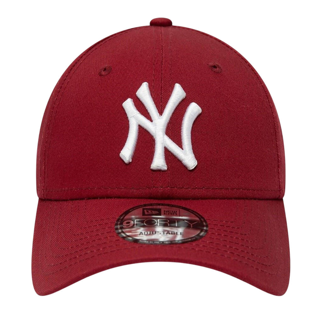 Mens 9Forty Mlb League New York Yankees Baseball Cap (Red)