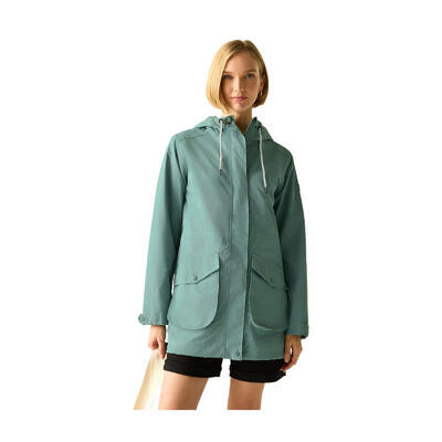 Dames norana waterdichte jas (ivy mos)