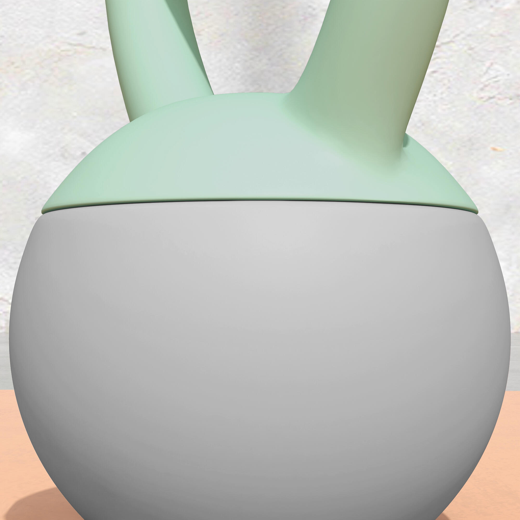 Kettlebell SPORTNOW 19x19x28 cm Verde y Gris 4/5