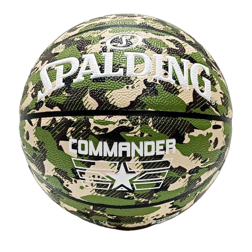 Balón de Baloncesto Commander Diseño Camuflaje Verde 7 2/2