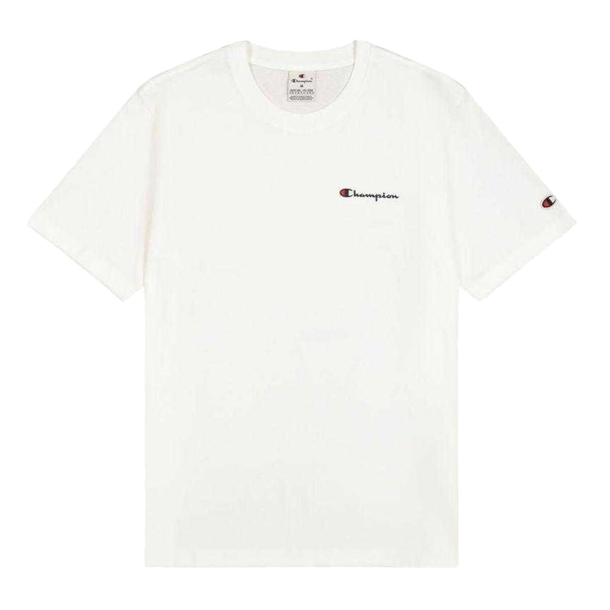 Maglietta Maniche Corte Uomo Champion Bianco 2/5
