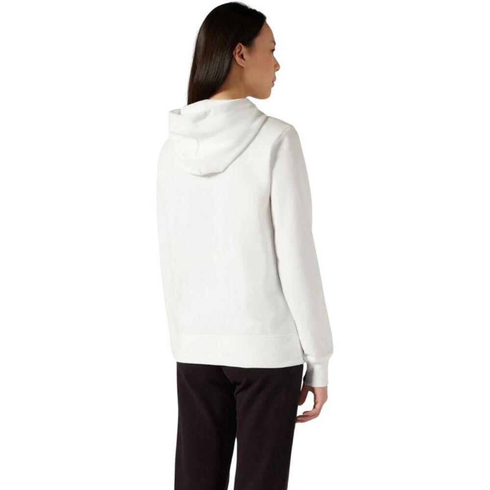 Dames Kangoeroezak Hoodie (Wit) 3/4