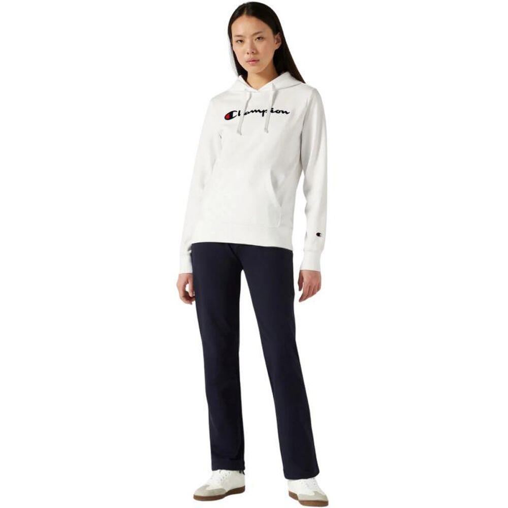 Dames Kangoeroezak Hoodie (Wit) 4/4