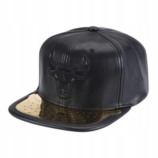 Cappellino Con Visiera Chicago Bulls Uomo NBA Day One Nero Dorato