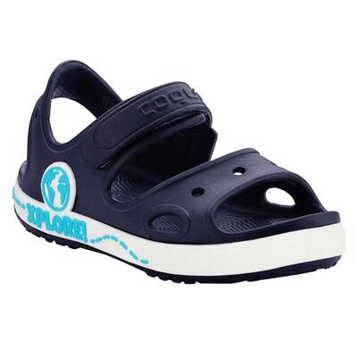 Yogi sandalen voor kinderen (wit/zwaar blauw)
