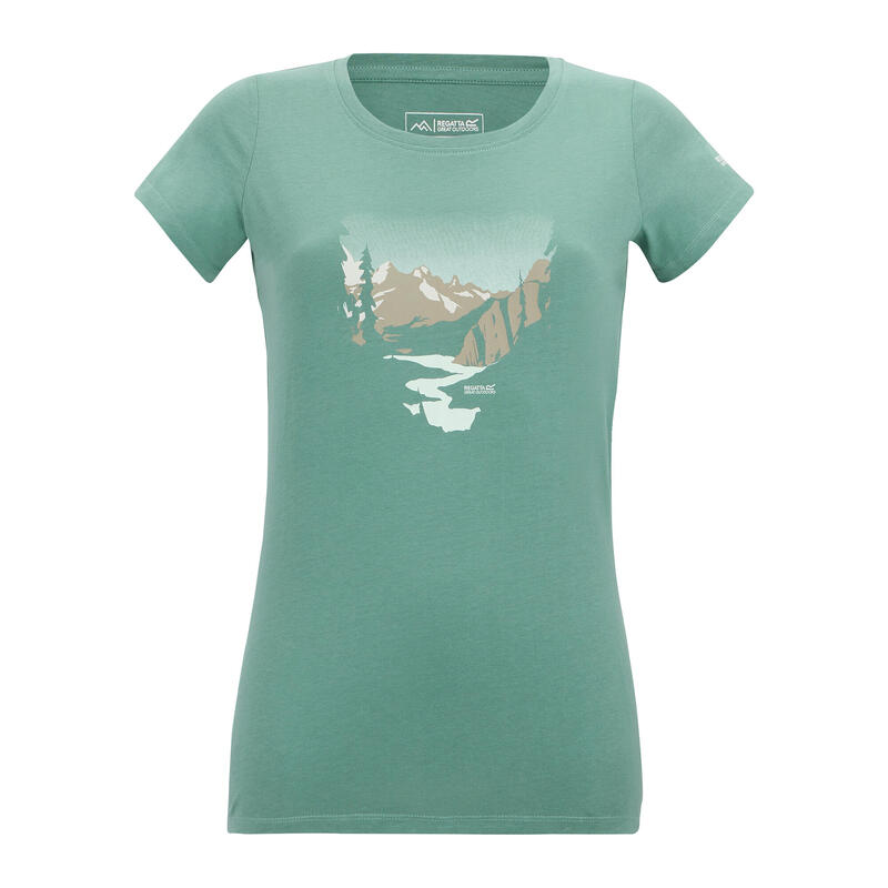 Tricou Drumeții În Natură Regatta Breezed Femei