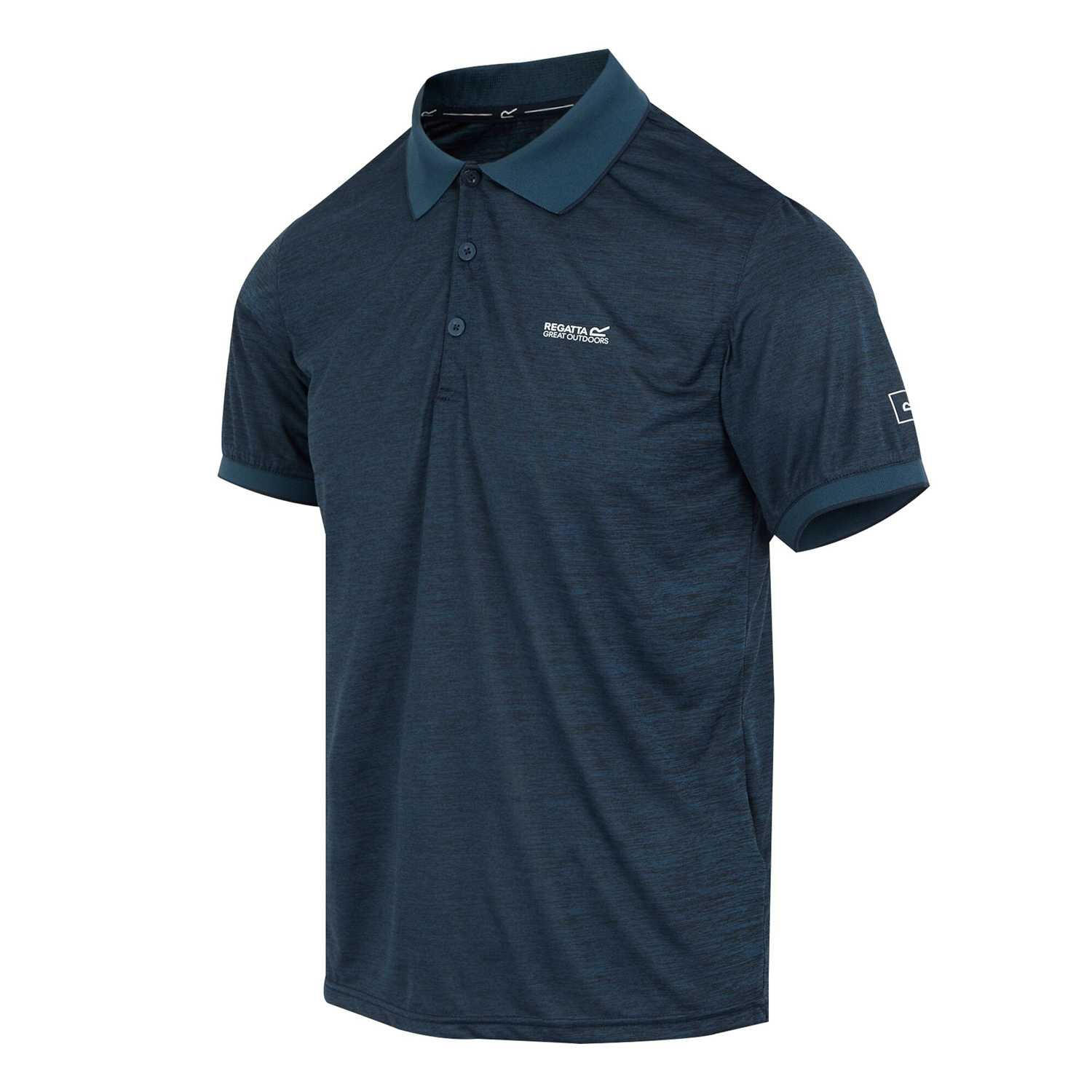 Polo REMEX Homme (Denim Sombre / Bleu Marine) 3/4