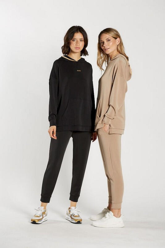 Sudadera Fitness Mujer Ditchil Delicate Crema Con Capucha 2/7