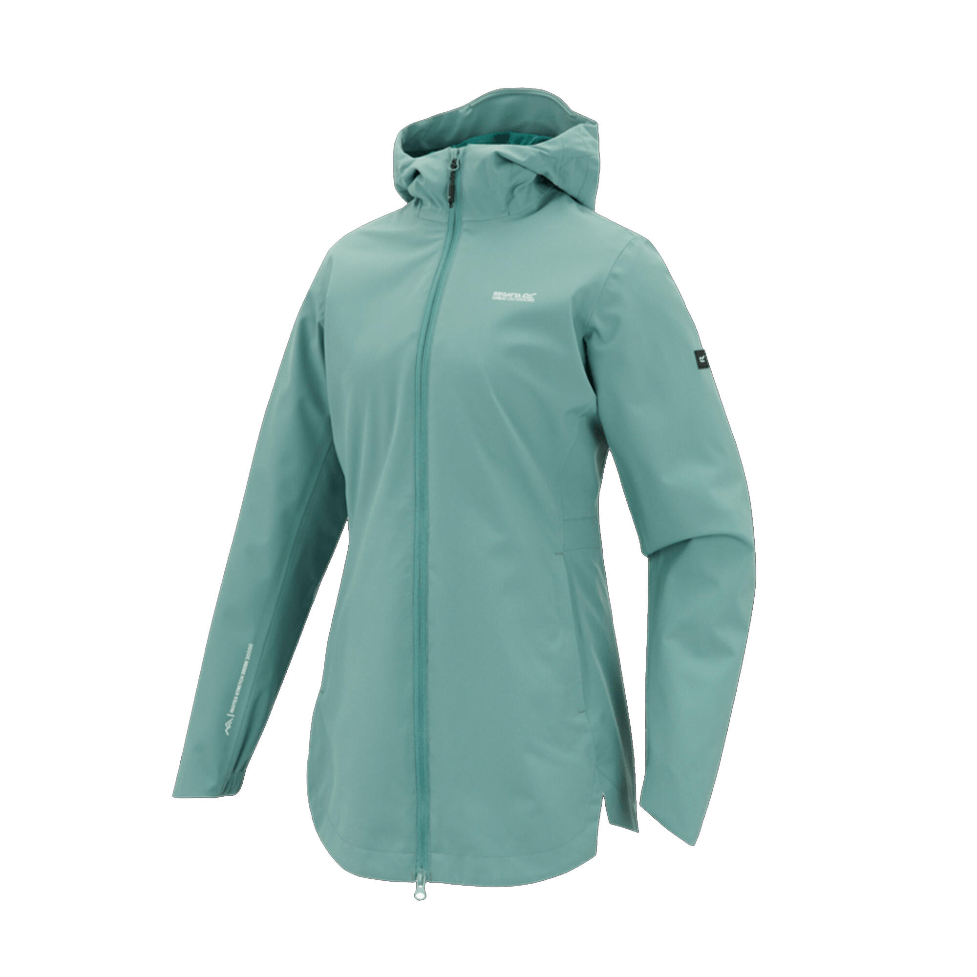 Chaqueta Impermeable Natalina para Mujer Hiedra Musgo 3/5