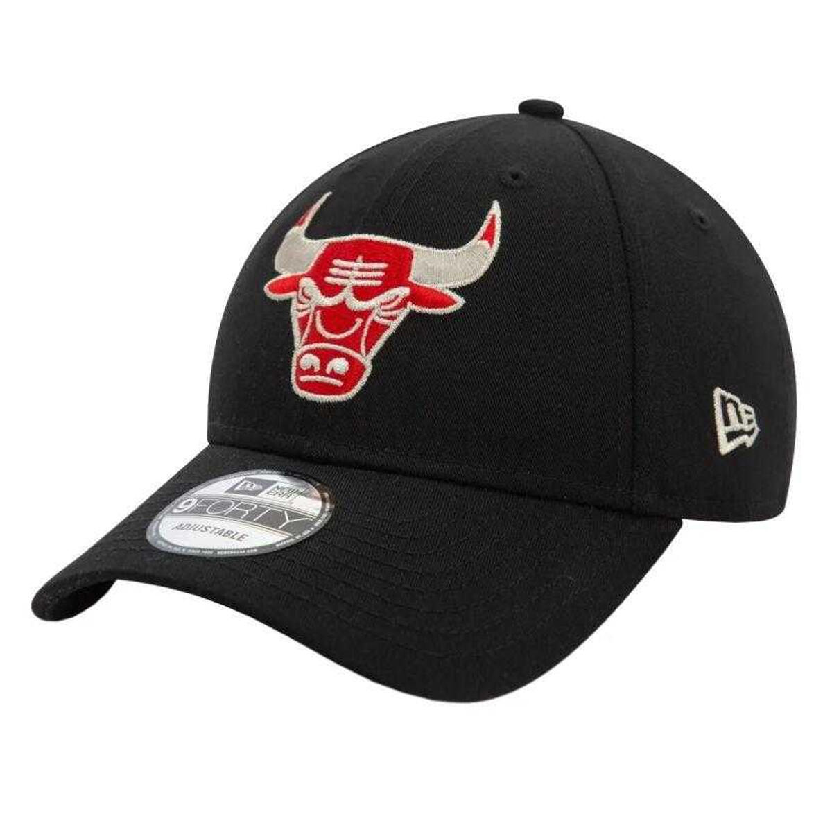 Casquette De Baseball Motif/style Chicago Bulls 9FORTY (Noir) 3/3