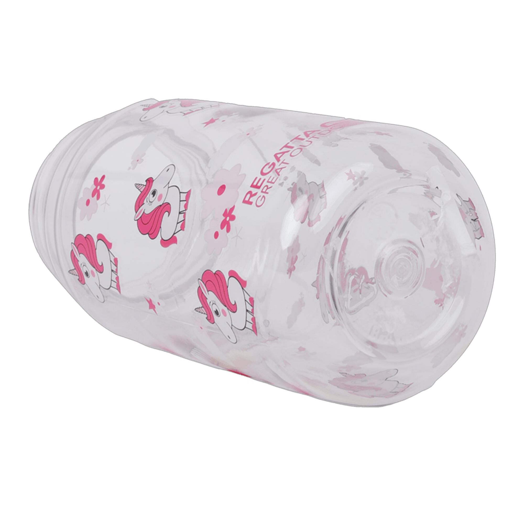Luna De Eenhoorn Rietje Tritan 0.35L Waterfles (Zoet Roze) 3/5