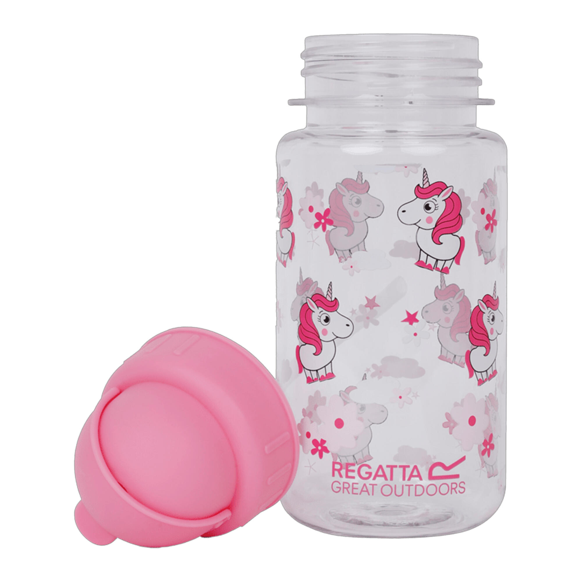 Luna De Eenhoorn Rietje Tritan 0.35L Waterfles (Zoet Roze) 2/5