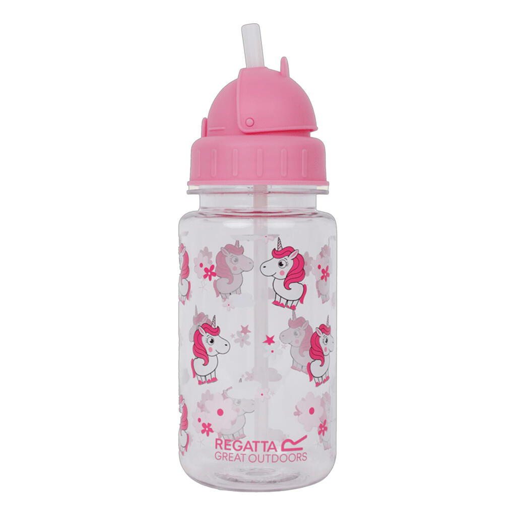 Luna The Unicorn Straw Tritan 0.35L Water Bottle (Sweet Pink)