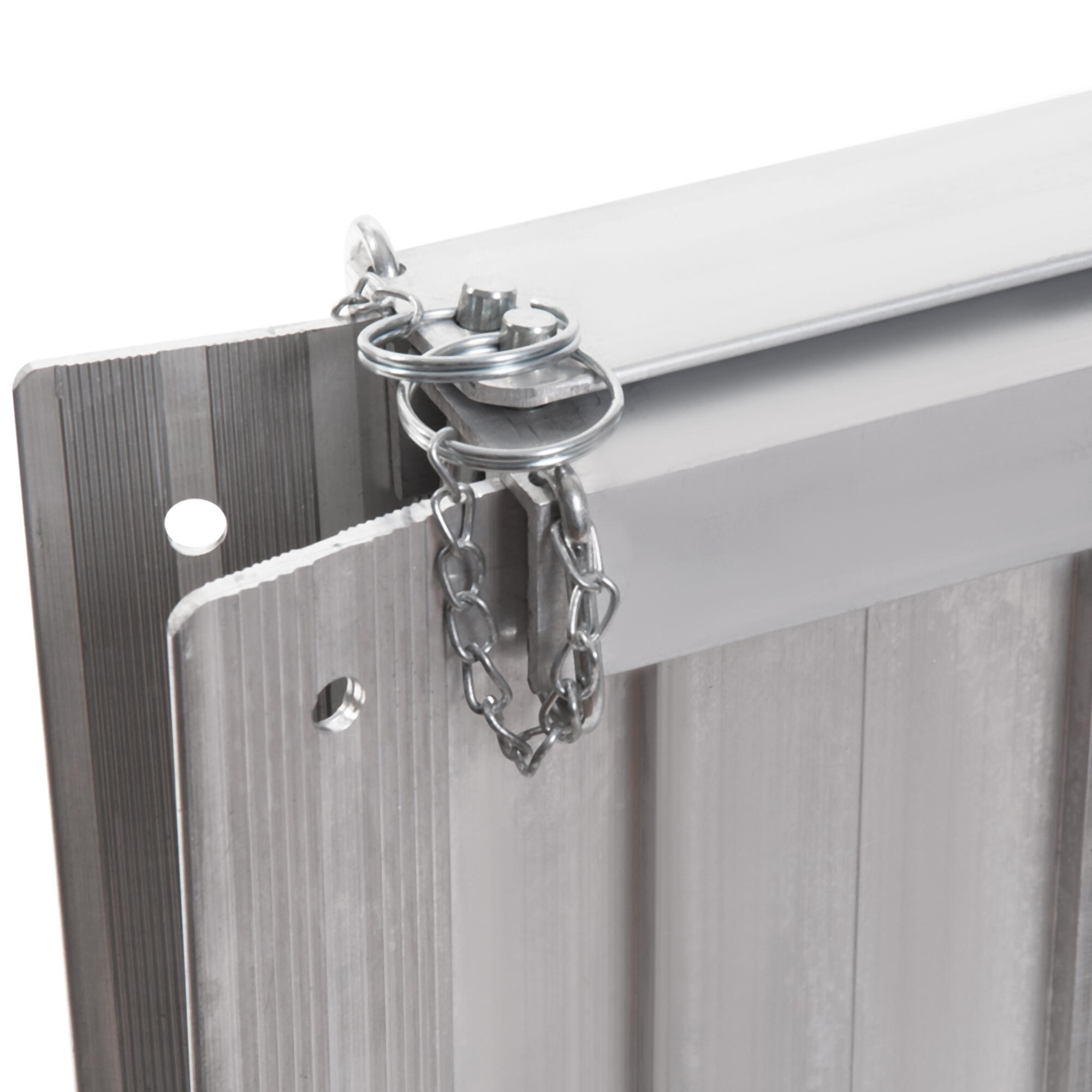 Rampa para Sillas HOMCOM 61x74x5 cm Plata 4/5