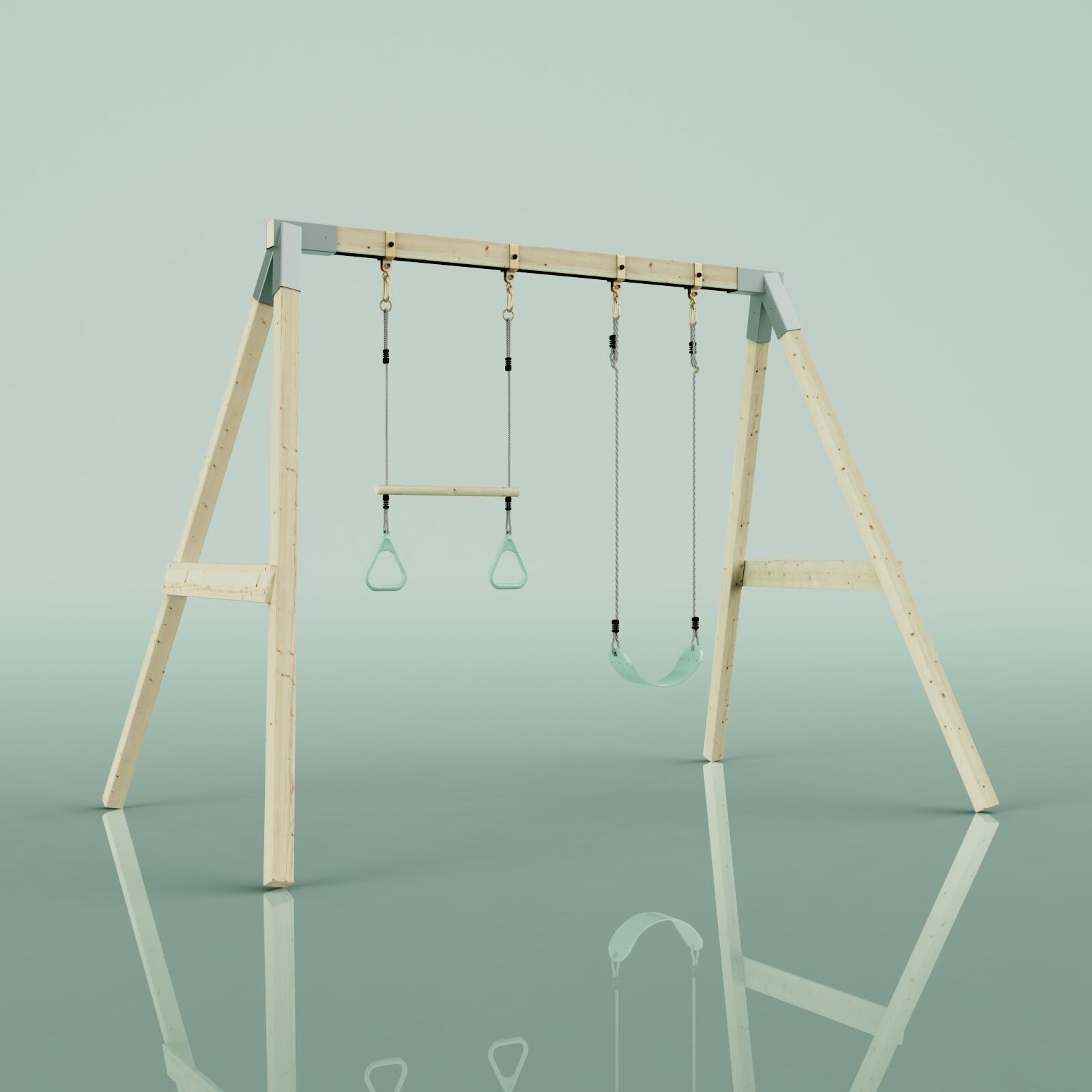 Schaukel Tukan in Mintgrün - 182 × 286 × 212 cm 4/6