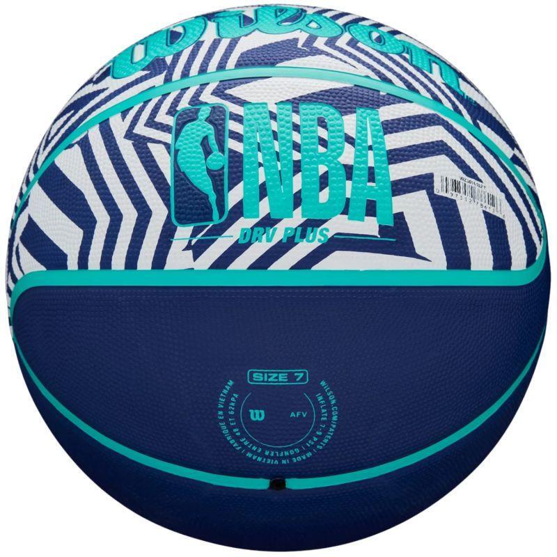 "NBA DRV Plus" Basketball, Dazzle Geo Damen und Herren Dunkles Marineblau/Blau 6 3/5