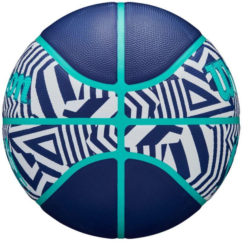 "NBA DRV Plus" Basketball, Dazzle Geo Damen und Herren Dunkles Marineblau/Blau 6 2/5