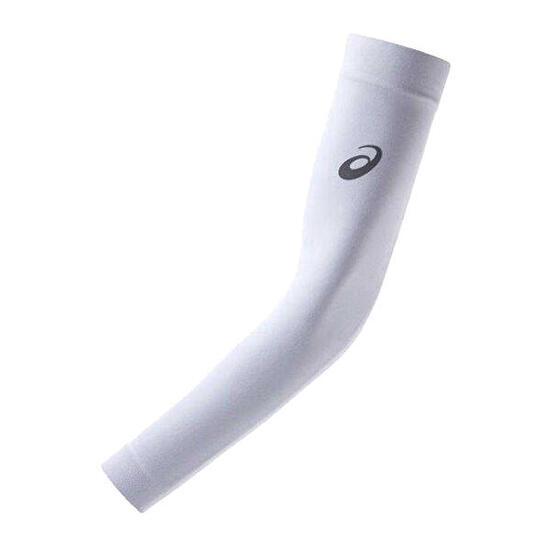 Manchons De Bras Motif/style Logo (Blanc)