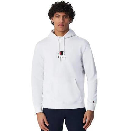 Sweat À Capuche Motif/style Logo Sur Poitrine Homme (Blanc)