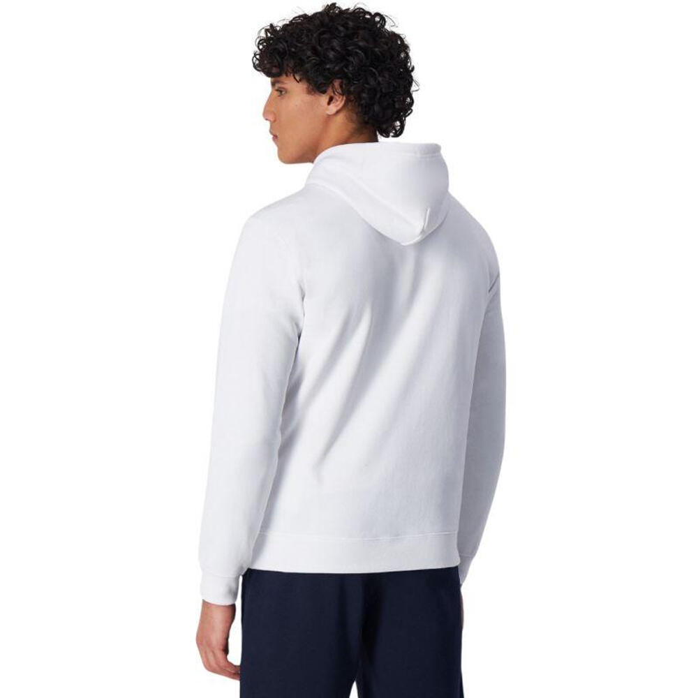 Felpa Con Cappuccio Logo Sul Petto Uomo Champion Bianco 3/3
