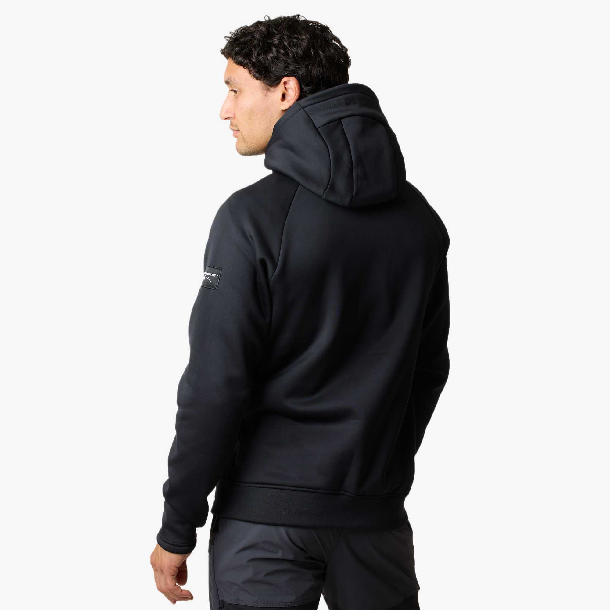 Bluza polarowa turystyka męska Swedemount Lofoten Tech Stretch Hood 2/7