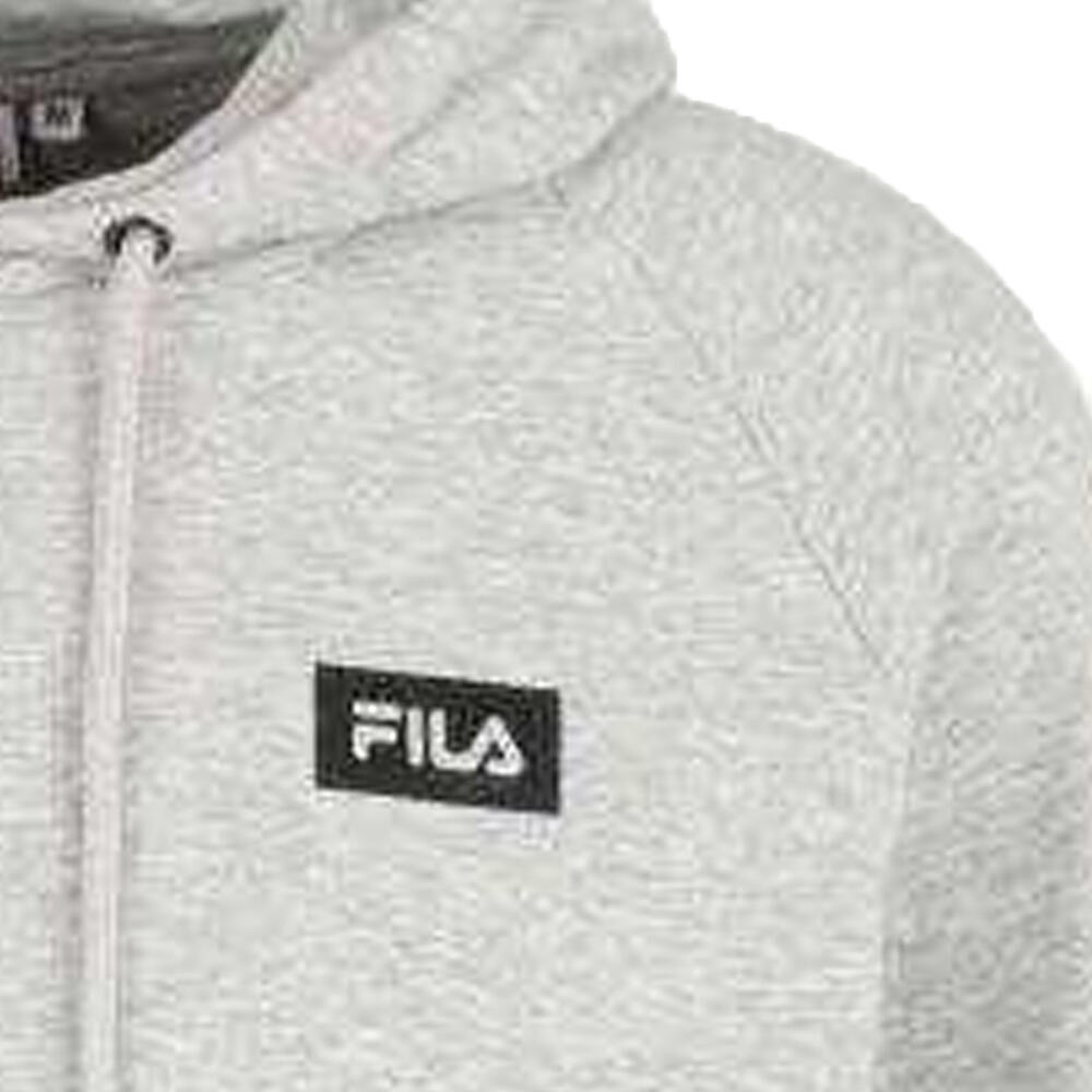 Felpa Con Cappuccio Uomo Fila Belfort Grigio 3/3