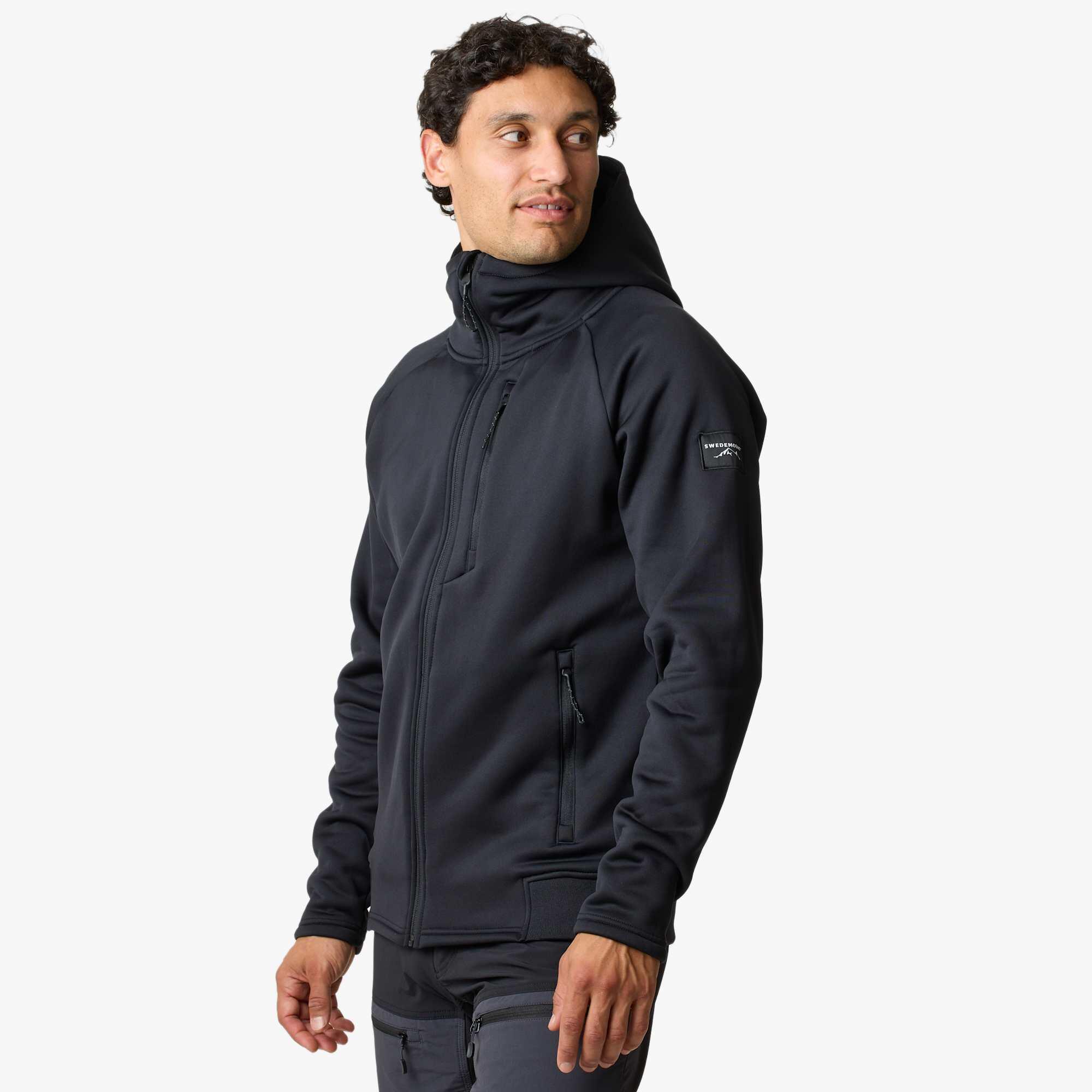 Bluza polarowa turystyka męska Swedemount Lofoten Tech Stretch Hood 4/7