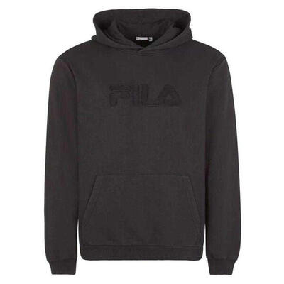 Felpa Con Cappuccio Uomo Fila Bischkek Nero