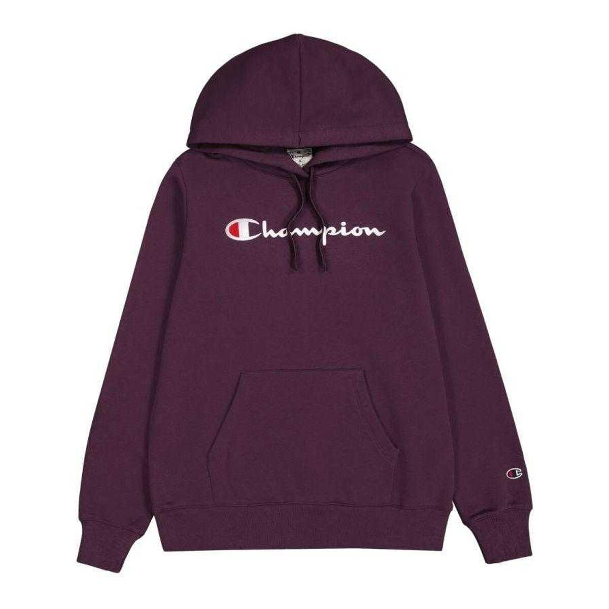 Sudadera Diseño Logotipo grande para Mujer Violeta 2/4