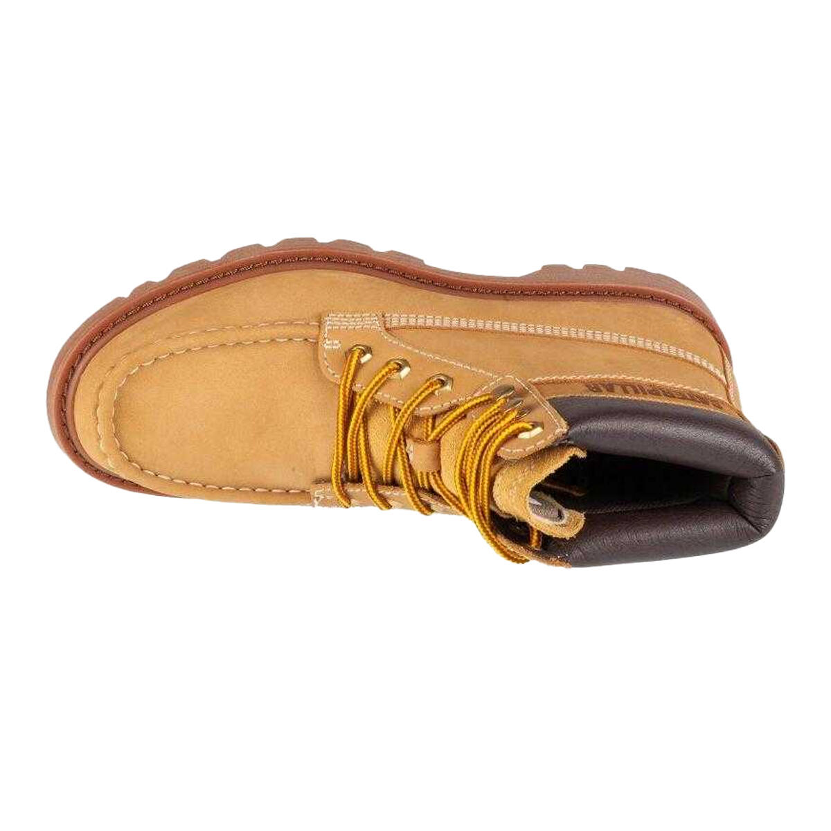 Stivaletti Nabuk Punta A MocassinoUomo Caterpillar Beige 2/5