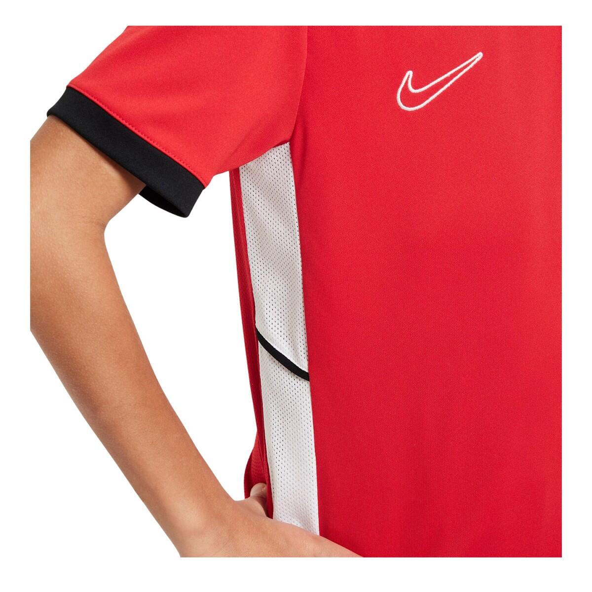 Jersey Academy 25 de DriFIT de Manga Corta para Niños/Niñas Rojo 6/7