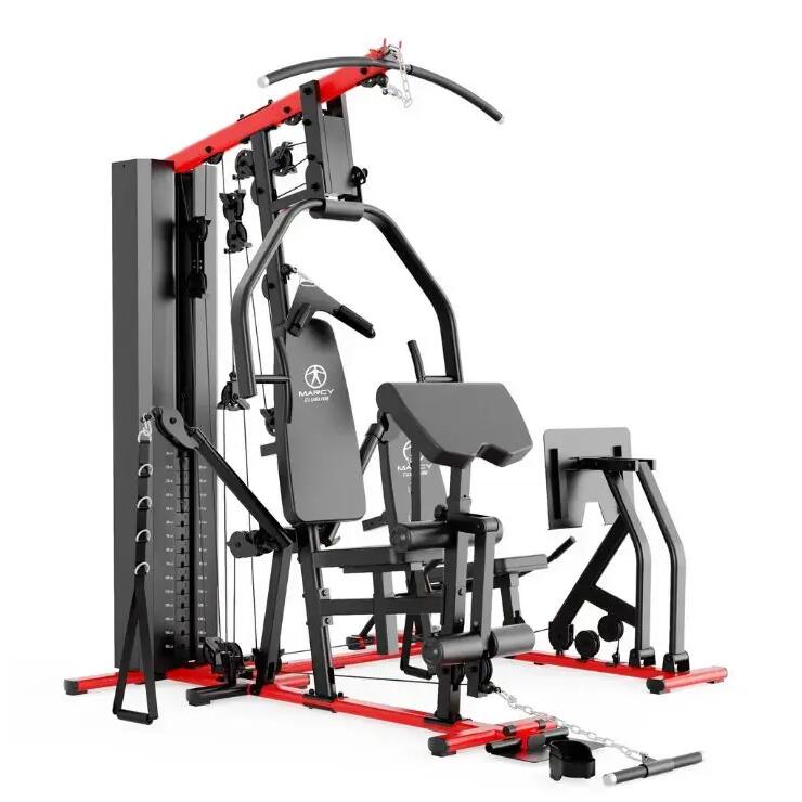 Dual-Station Home Gym with Leg Press - HG9000 Deluxe - 65 kg Weight Stack