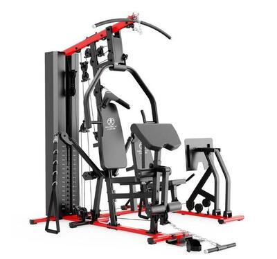 Deluxe krachtstation voor thuis met leg press hg9000 - gebruikersgewicht 136kg