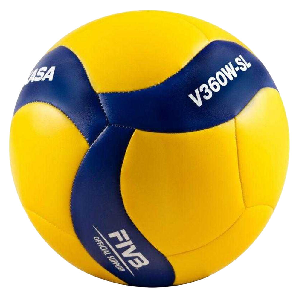 V360WSL Embleem Volleybal (Blauw/Geel) 5 3/3