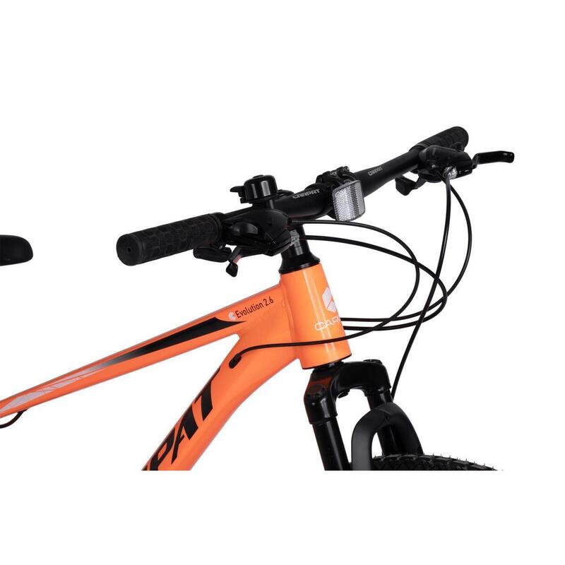 Bicicleta MTB , roata 26 inch din magneziu, portocaliu